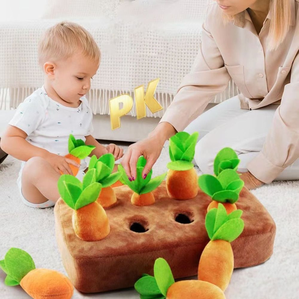 Funny Plush Carrot Toys Pull U - đánh giá và giá Plant Parent Gifts