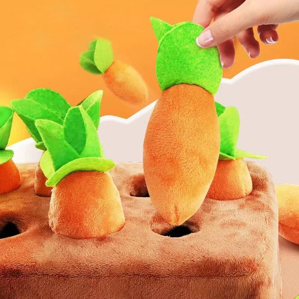 Funny Plush Carrot Toys Pull U - đánh giá và giá Plant Parent Gifts