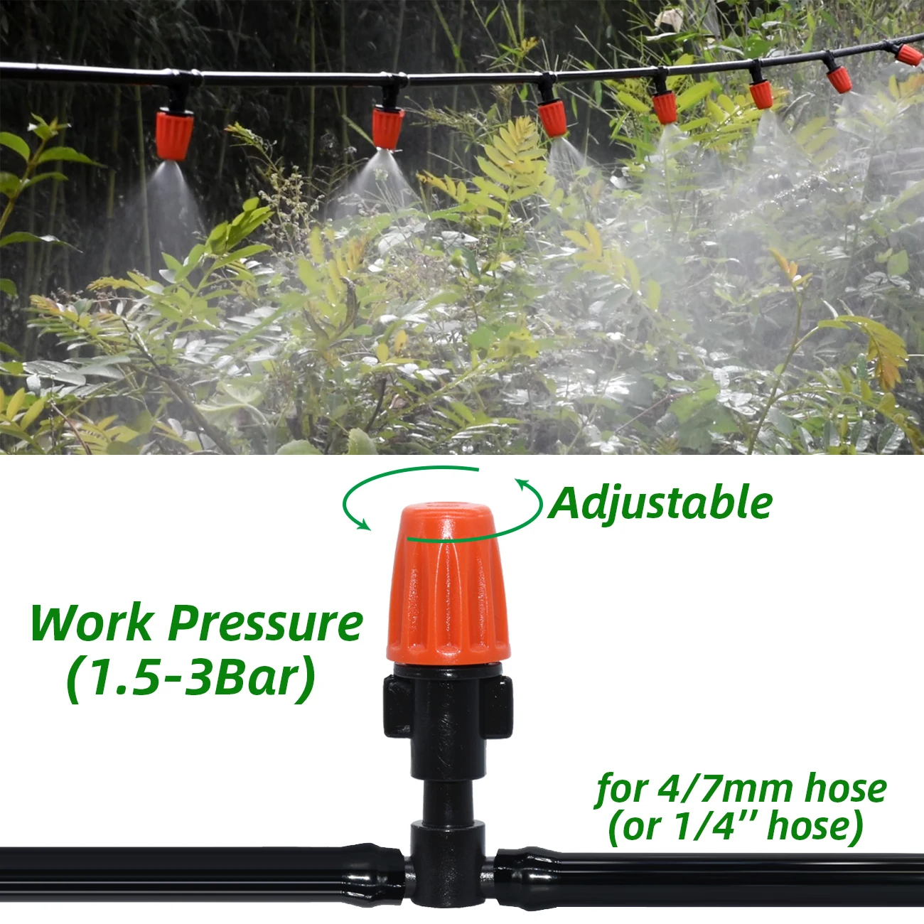 Garden 5M-30M Drip Irrigation  - đánh giá và giá Plant Parent Kit