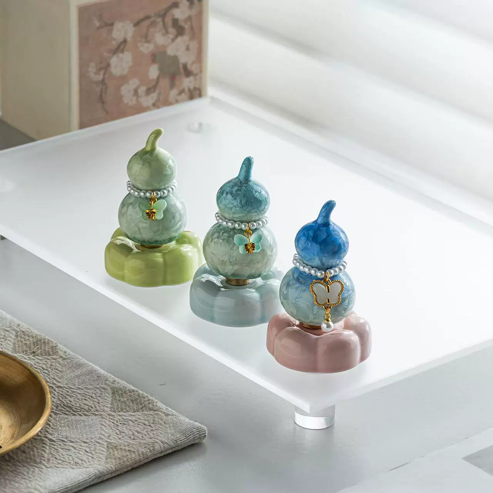Adorable Rotating Lucky Gourd  - đánh giá và giá Plant Parent Gifts