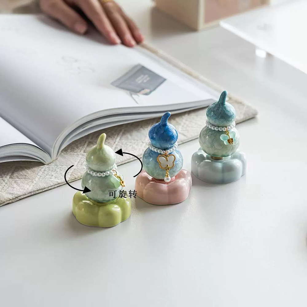 Adorable Rotating Lucky Gourd  - đánh giá và giá Plant Parent Gifts