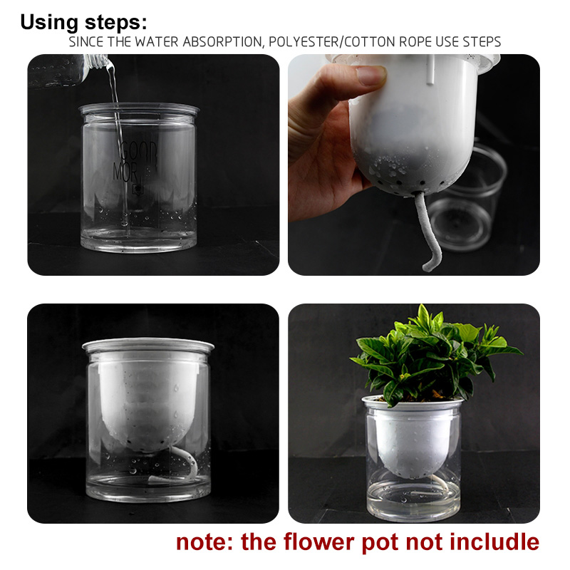 Self Watering Cotton Wick Rope - đánh giá và giá Plant Parent Kit