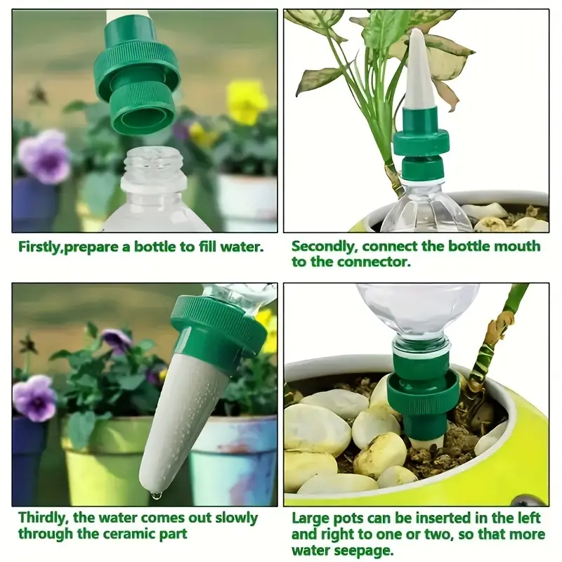 4PC Automatic Plant Drip Irrig - đánh giá và giá Plant Parent Kit
