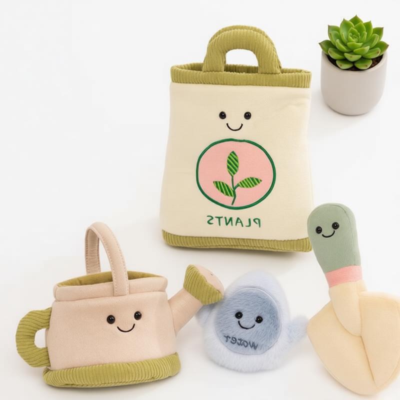 Cut Gardening Plush Toy Plant  - đánh giá và giá Plant Parent Gifts
