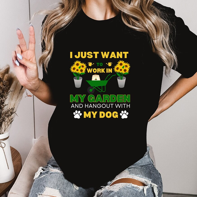 Modern Letter Prints T-Shirt S - đánh giá và giá Plant Parent Gifts