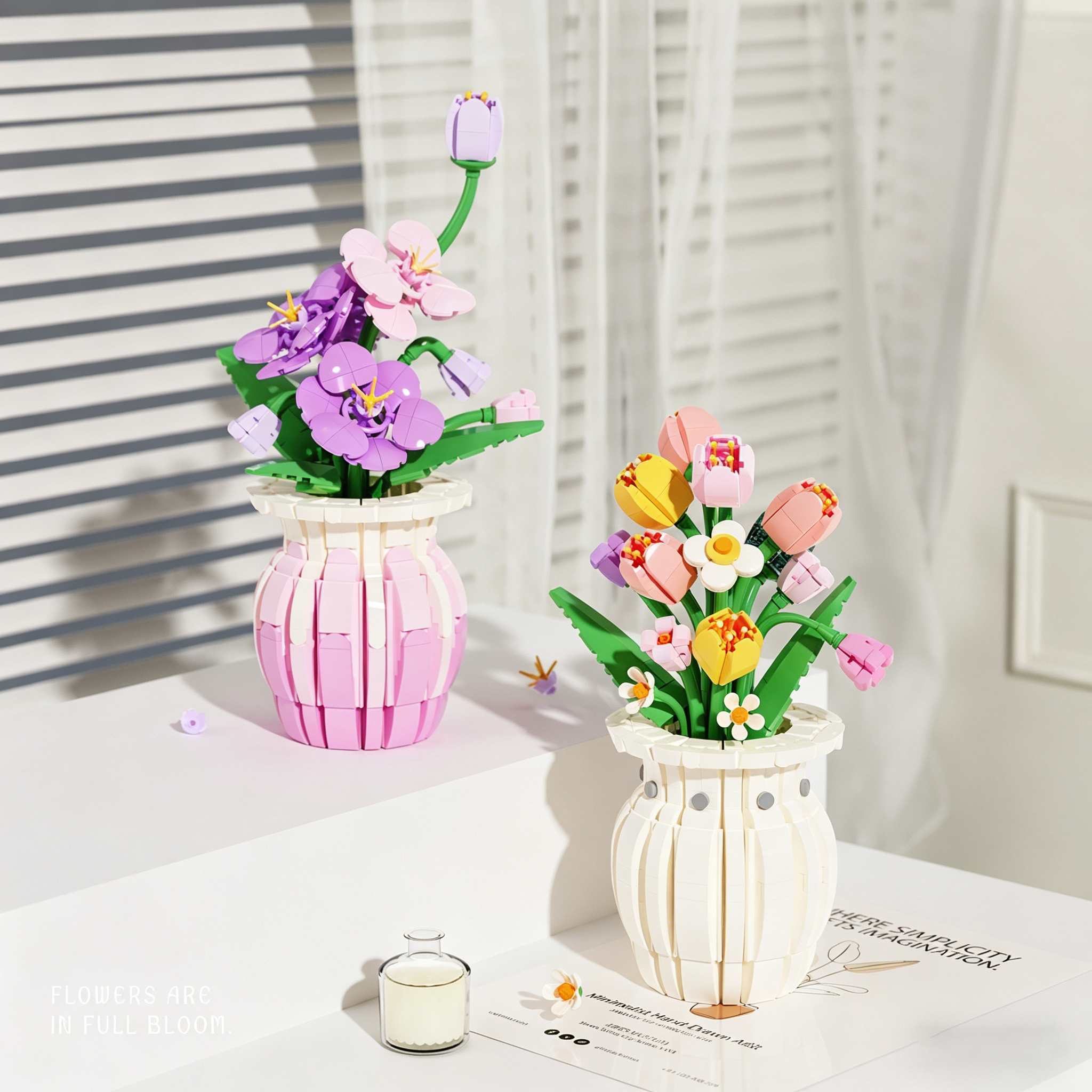 Idea Bouquet Mini Building Blo - đánh giá và giá Plant Parent Gifts