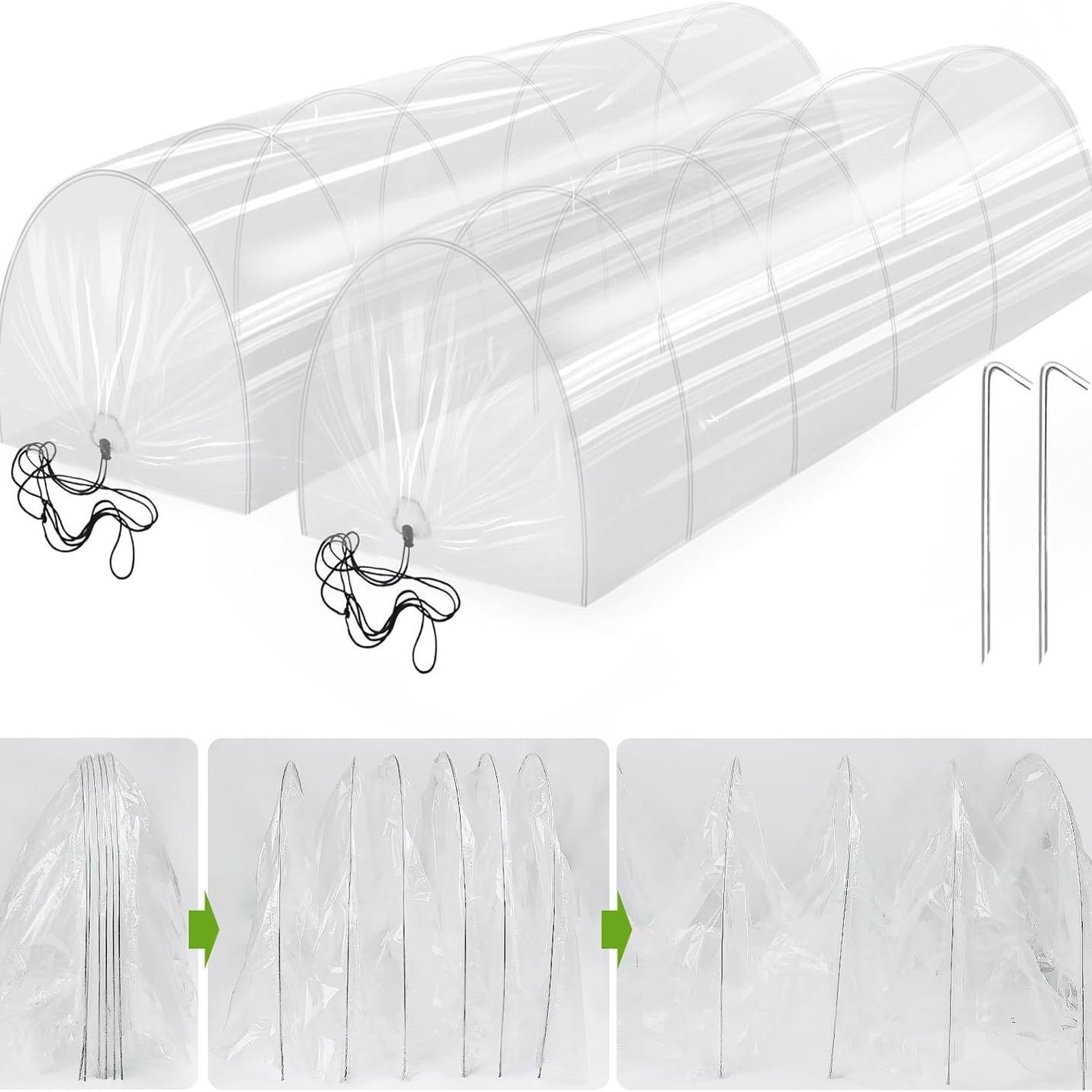 2 in 1 Greenhouse Tunnel Green - đánh giá và giá Plant Parent Kit