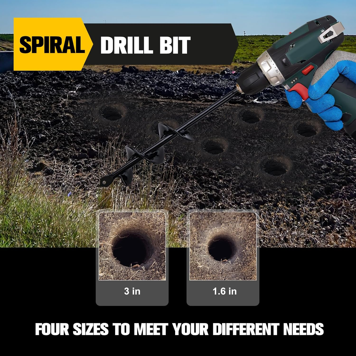 Goture Spiral Drill Bit Plant  - đánh giá và giá Plant Parent Kit